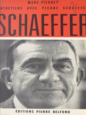 cover image of Entretiens avec Pierre Schaeffer